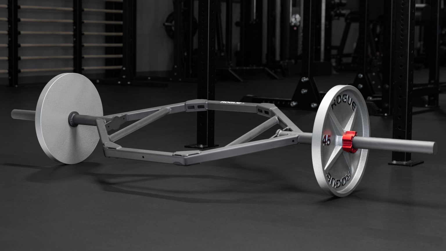 Rogue TB 1 Trap Bar 2.0 60LB Hex Bar with Knurled Handles